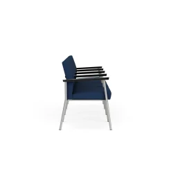 Uptown Four-Seater with Center Arms in Premium Upholstery