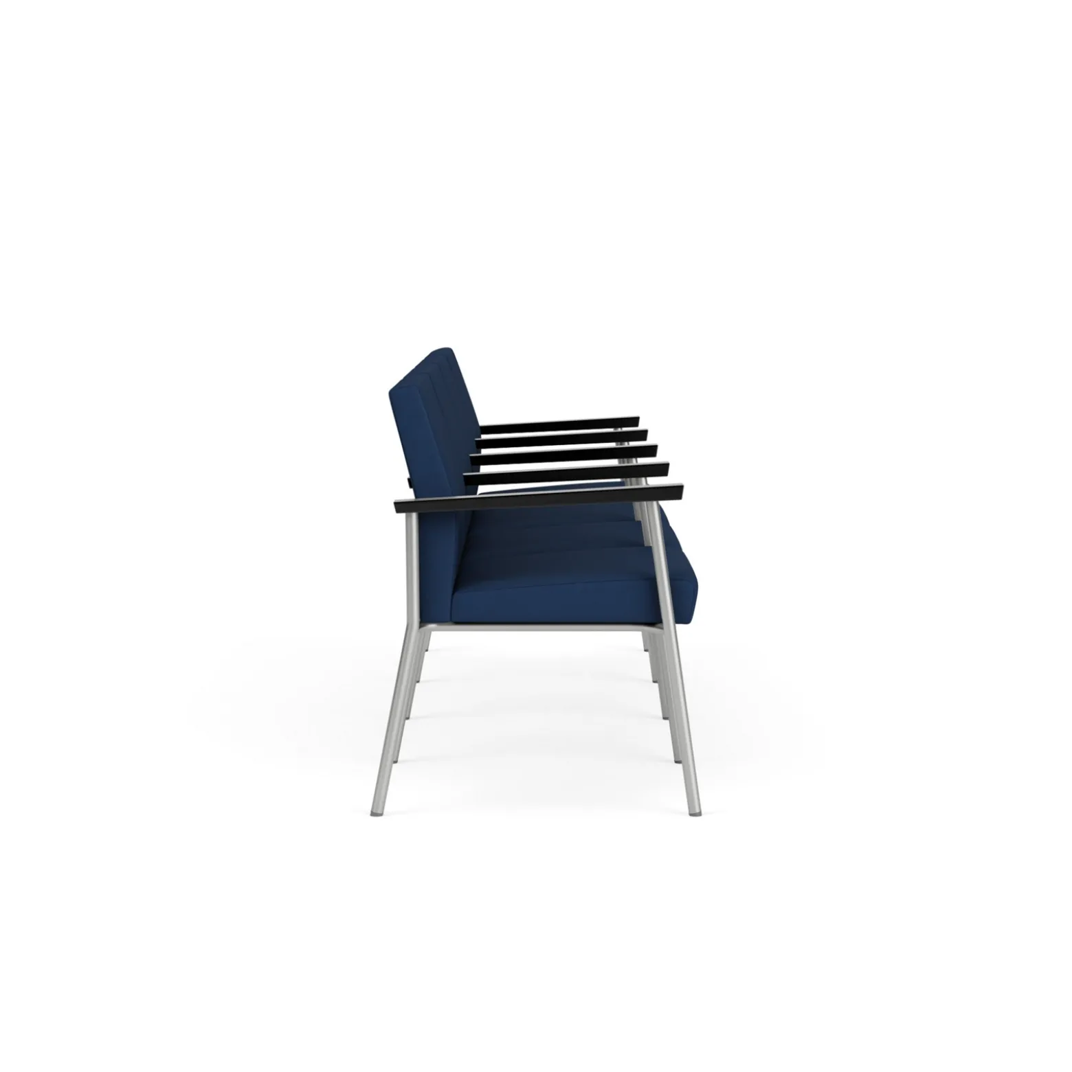 Uptown Four-Seater with Center Arms in Premium Upholstery