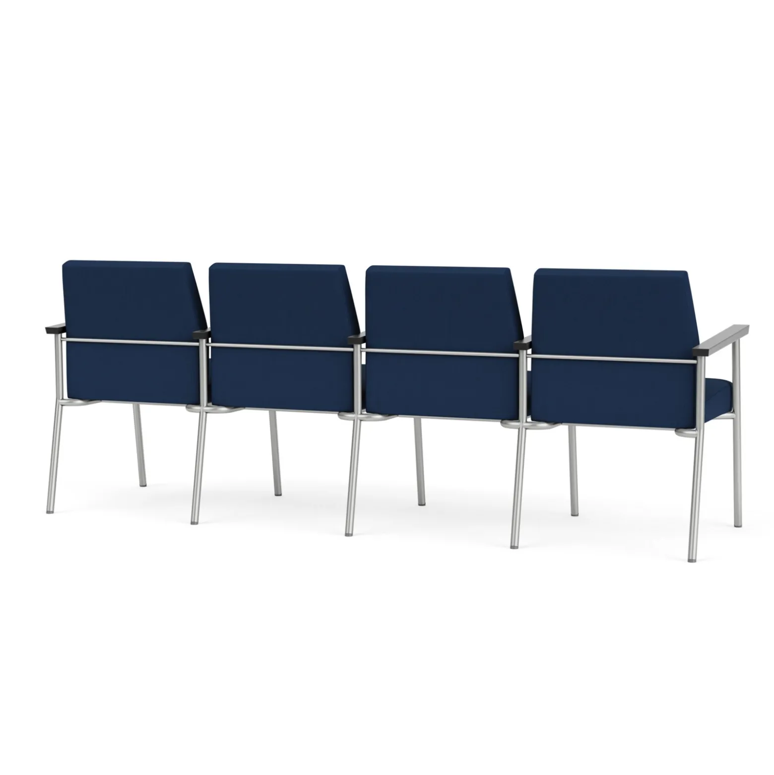 Uptown Four-Seater with Center Arms in Premium Upholstery