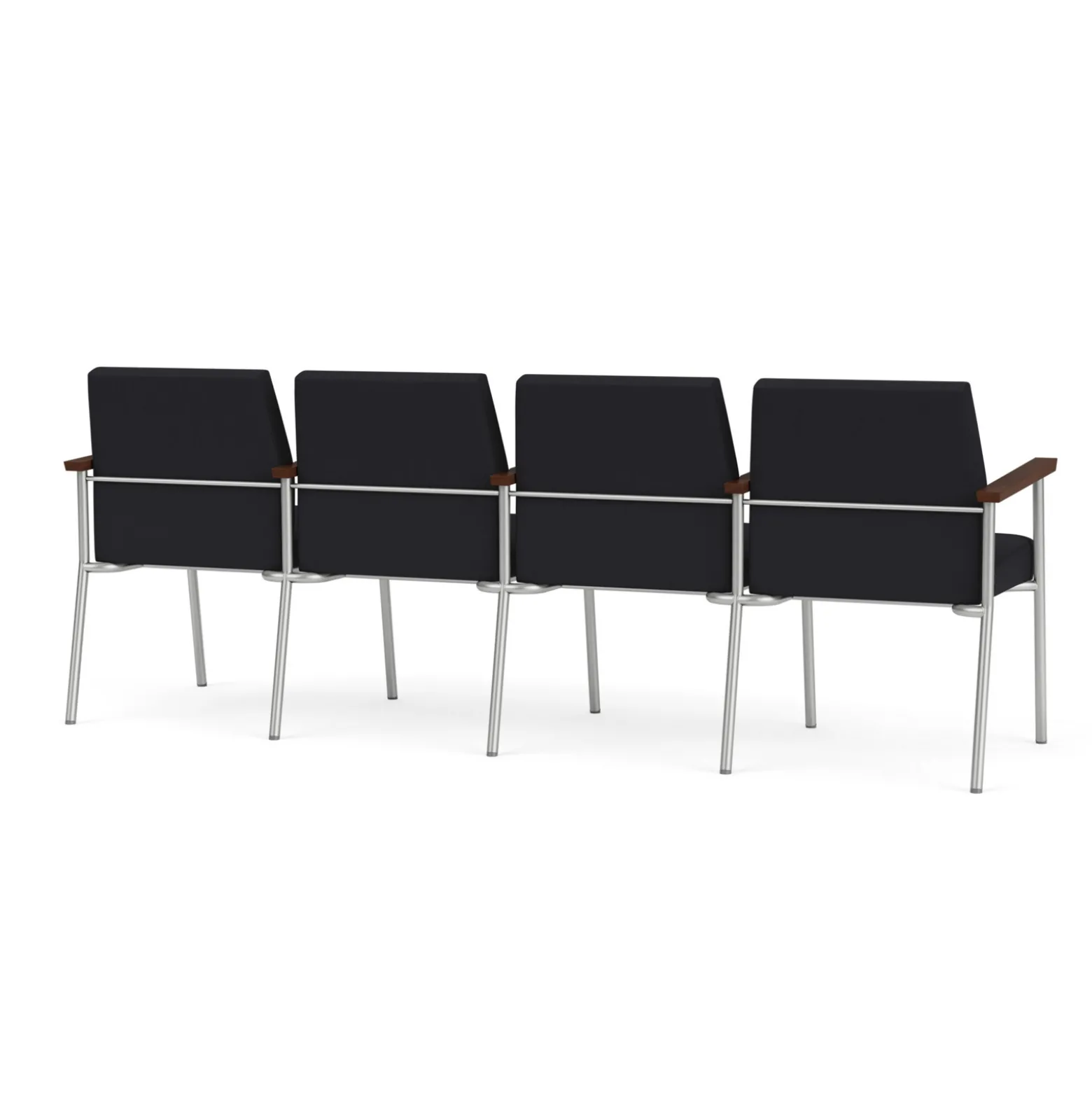 Uptown Four-Seater with Center Arms in Premium Upholstery