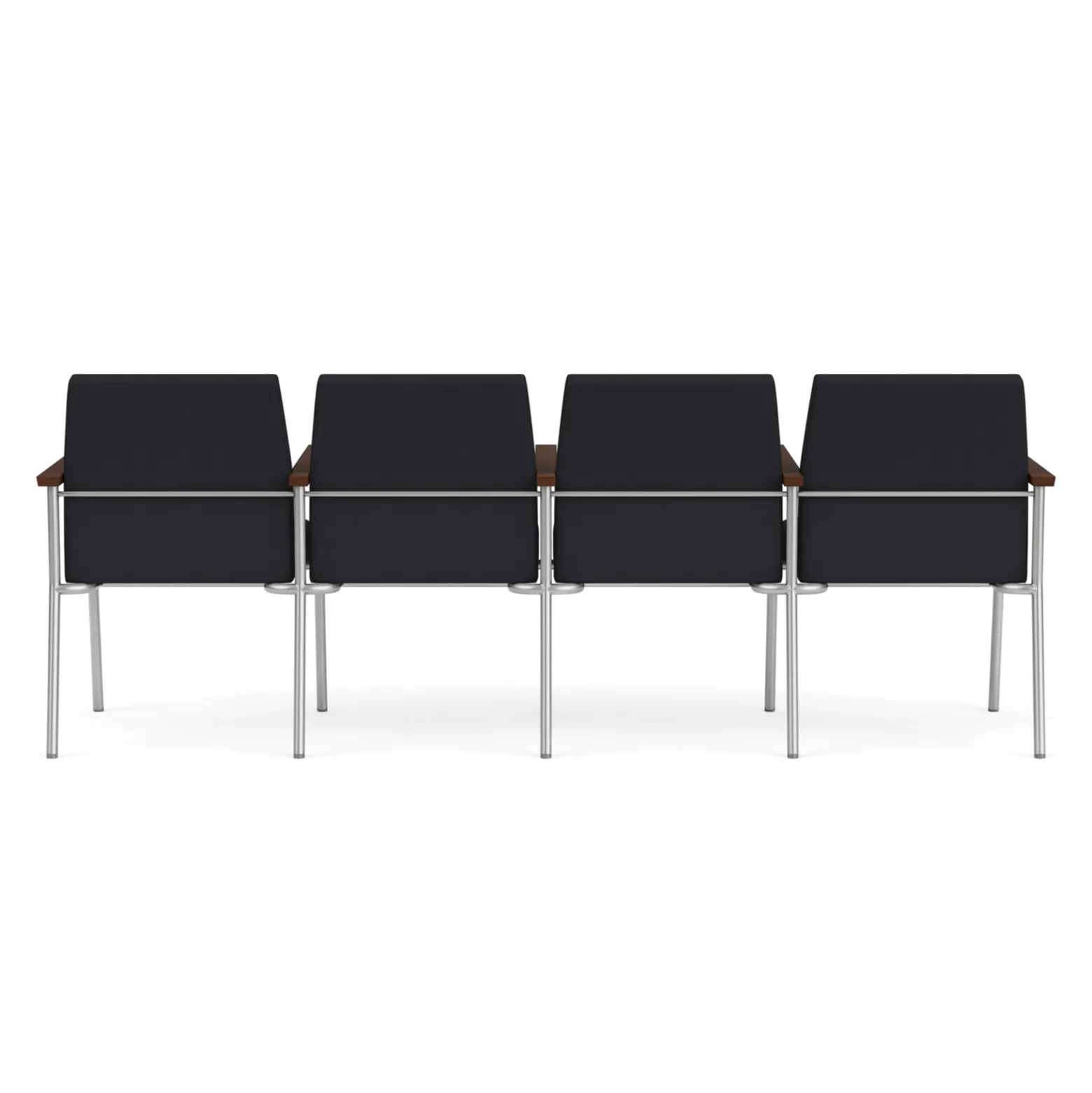 Uptown Four-Seater with Center Arms in Premium Upholstery