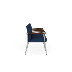 Uptown Four-Seater with Center Arms in Premium Upholstery