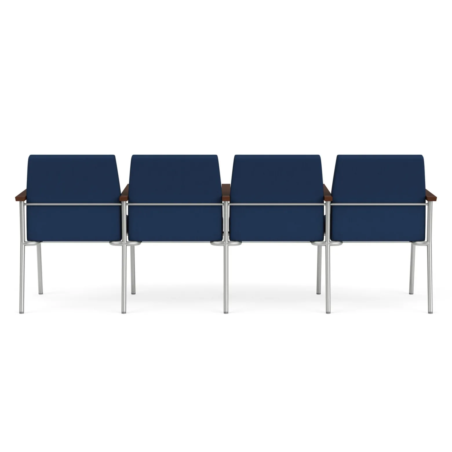 Uptown Four-Seater with Center Arms in Premium Upholstery