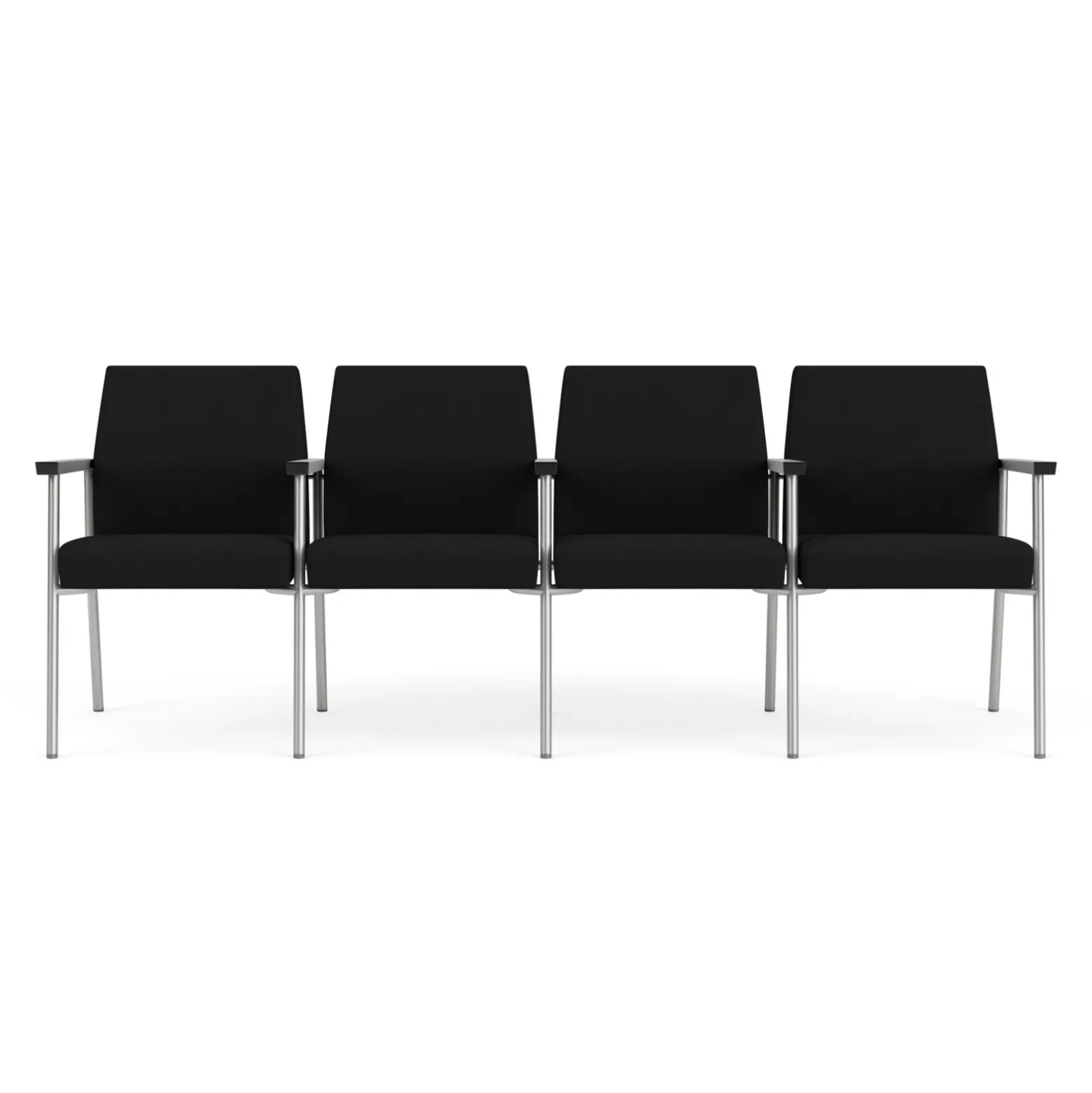 Uptown Four-Seater with Center Arms in Standard Fabric