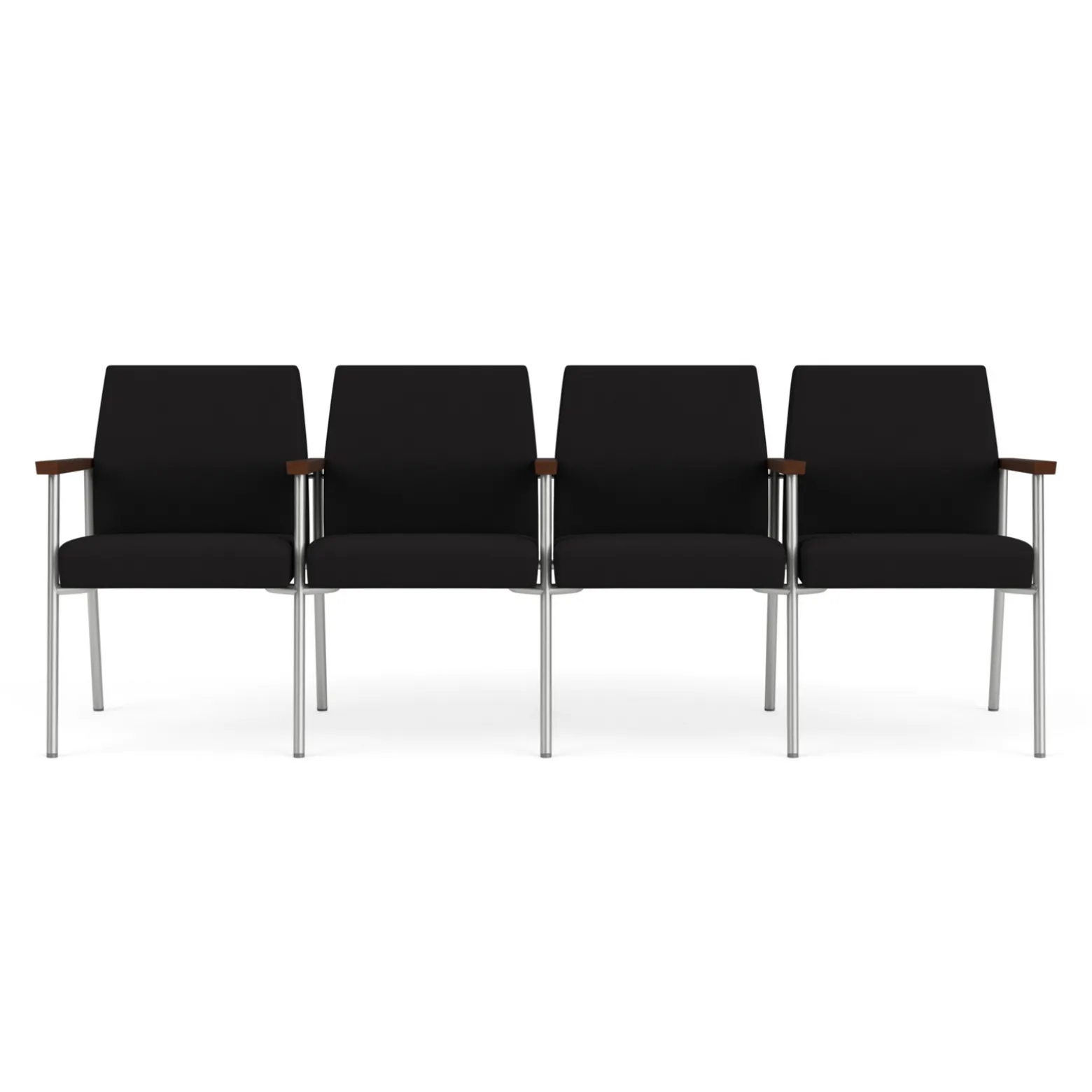 Uptown Four-Seater with Center Arms in Standard Fabric