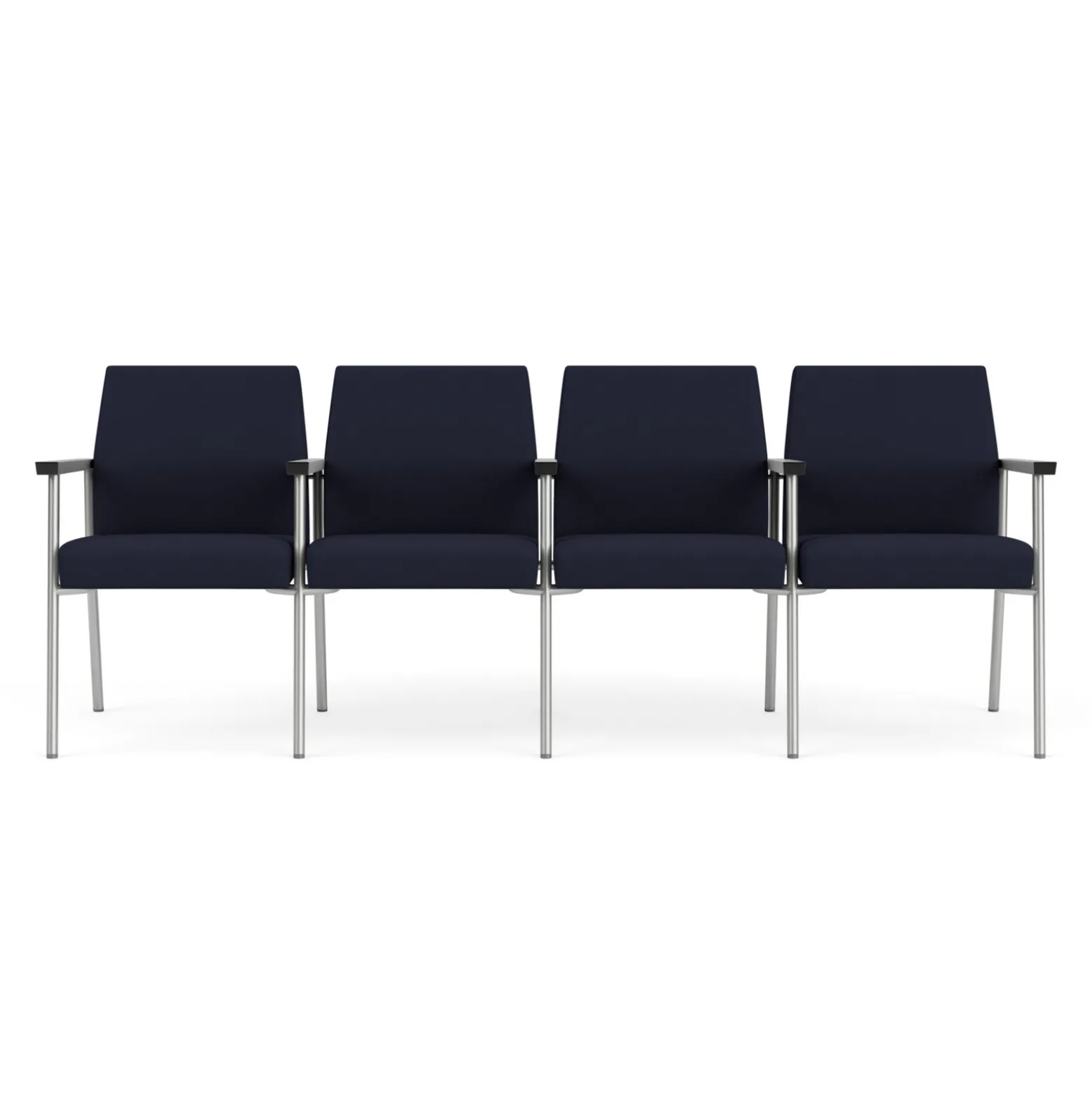 Uptown Four-Seater with Center Arms in Standard Fabric