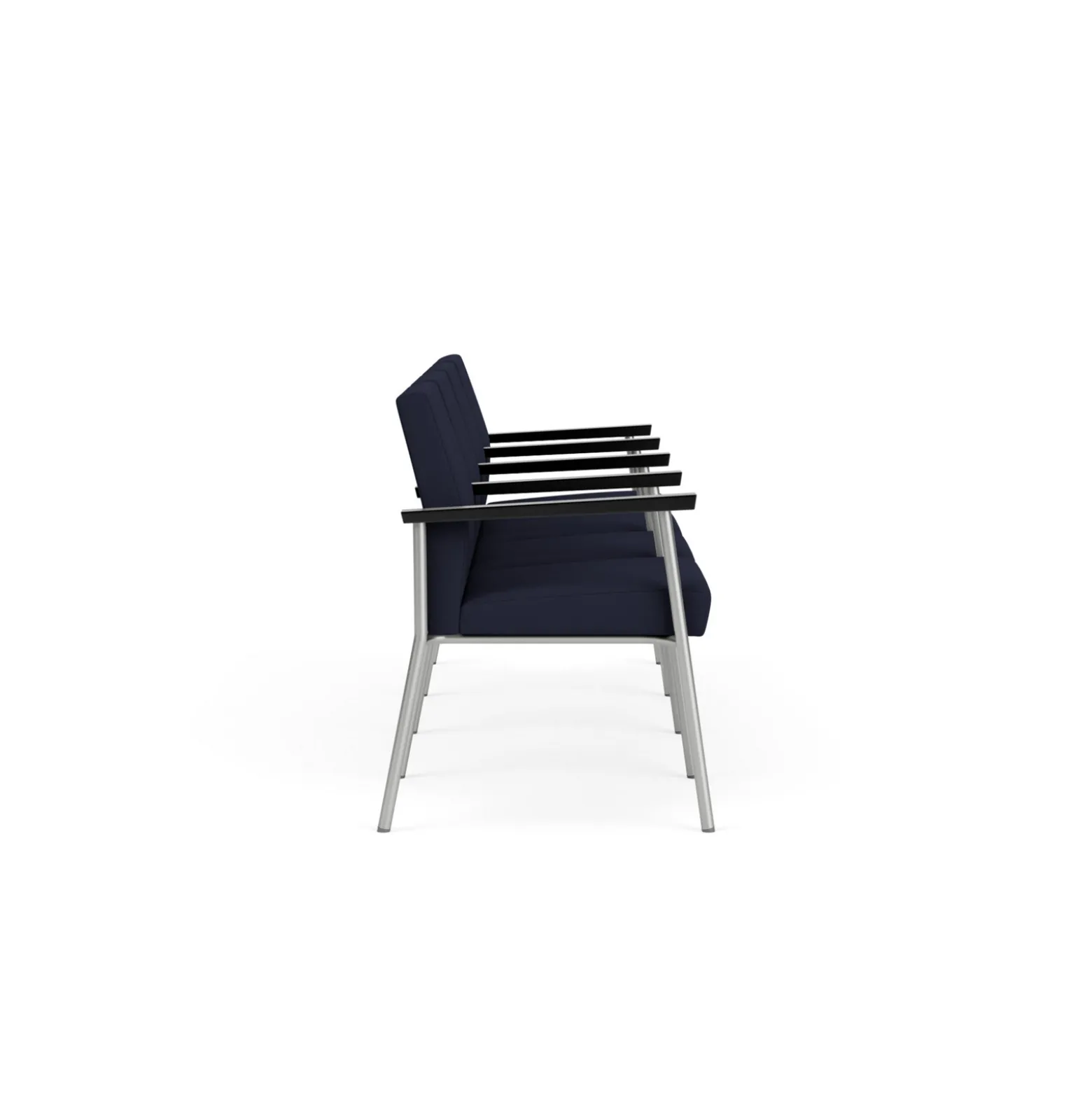 Uptown Four-Seater with Center Arms in Standard Fabric