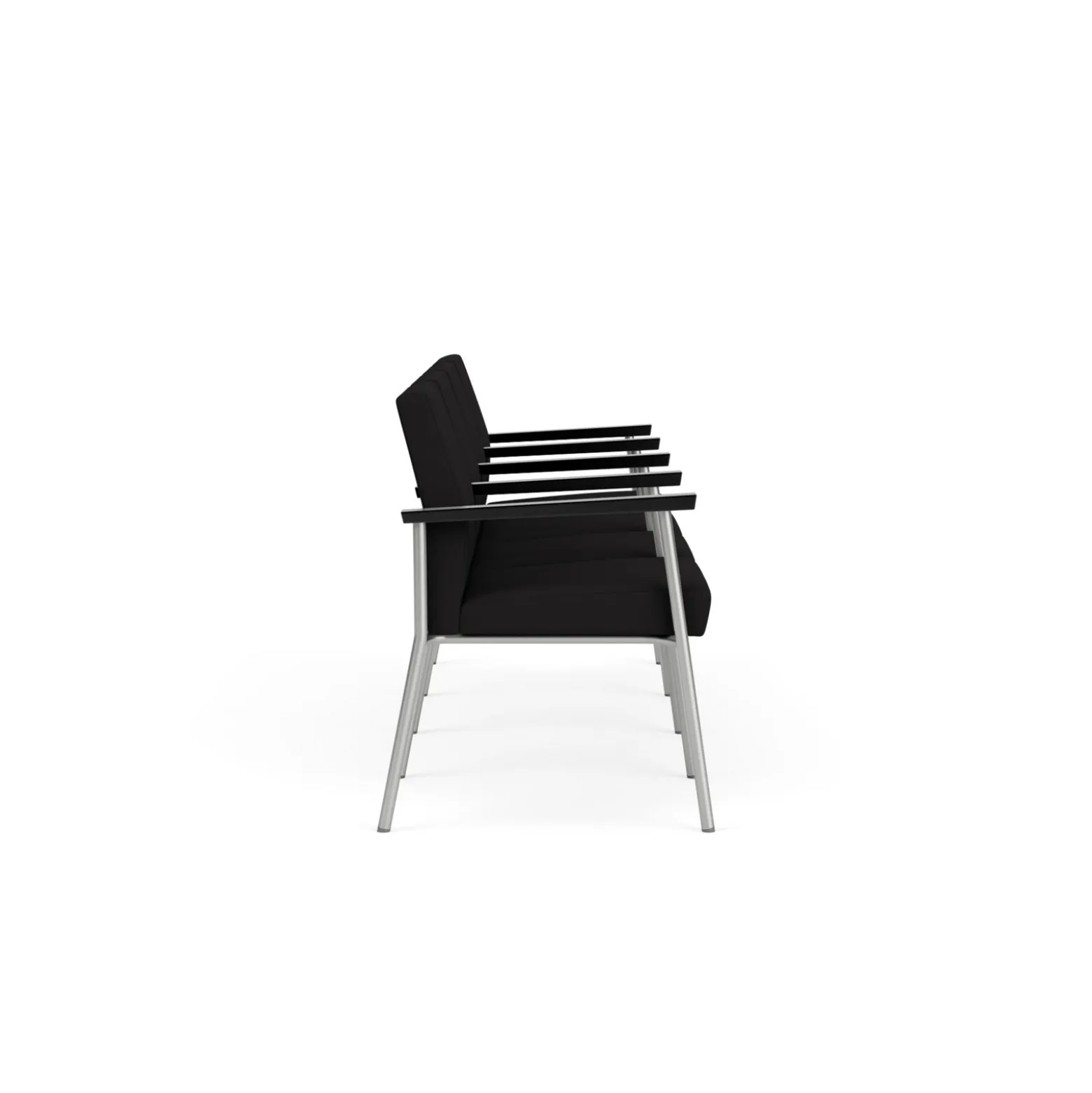 Uptown Four-Seater with Center Arms in Standard Fabric