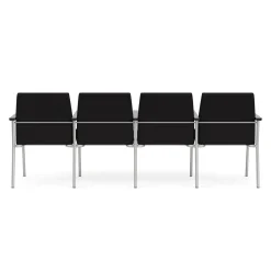 Uptown Four-Seater with Center Arms in Standard Fabric