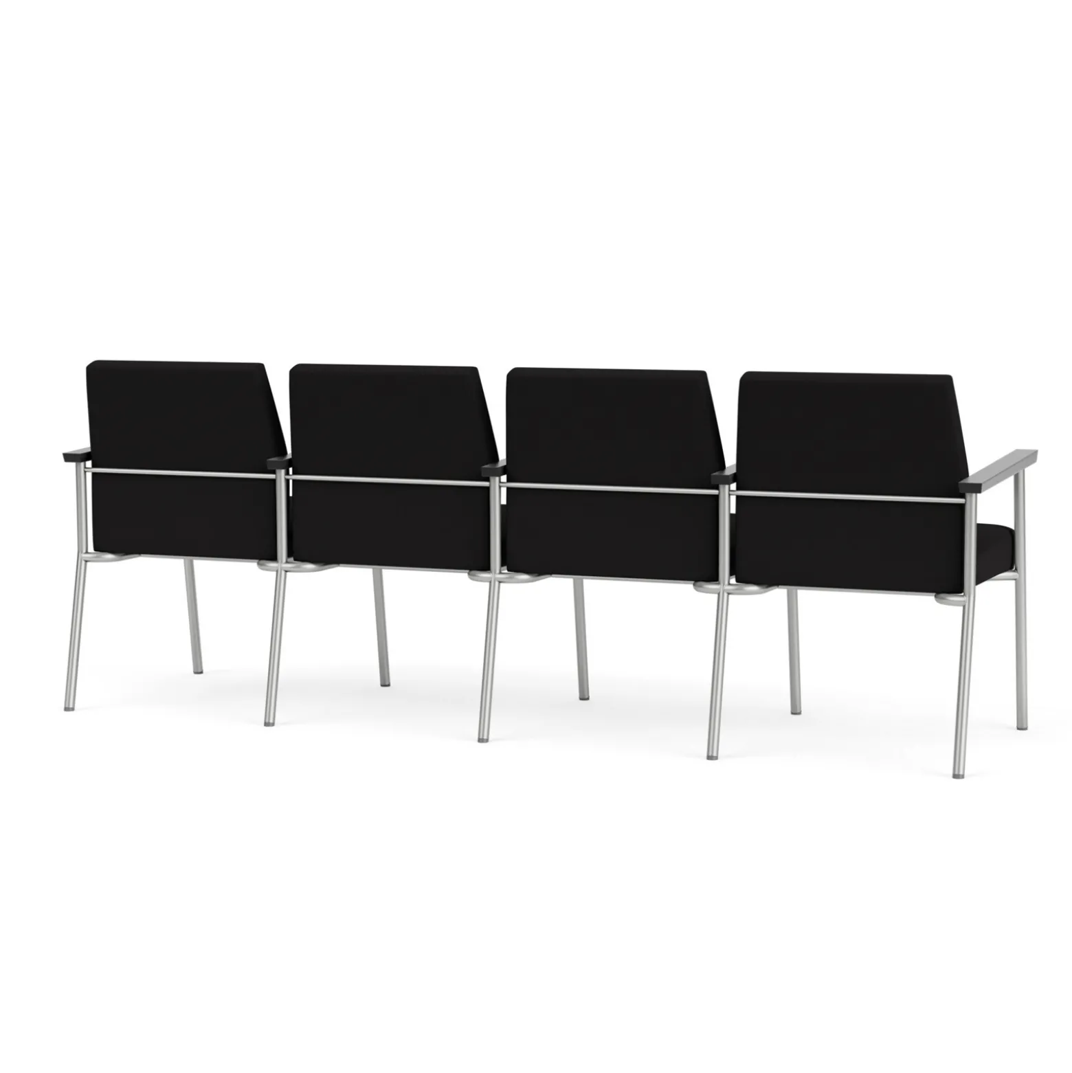 Uptown Four-Seater with Center Arms in Standard Fabric