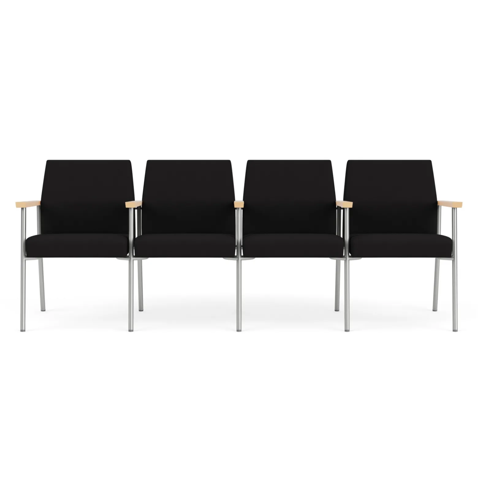 Uptown Four-Seater with Center Arms in Standard Fabric