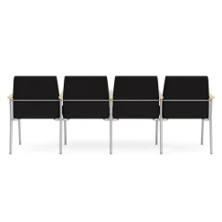 Uptown Four-Seater with Center Arms in Standard Fabric