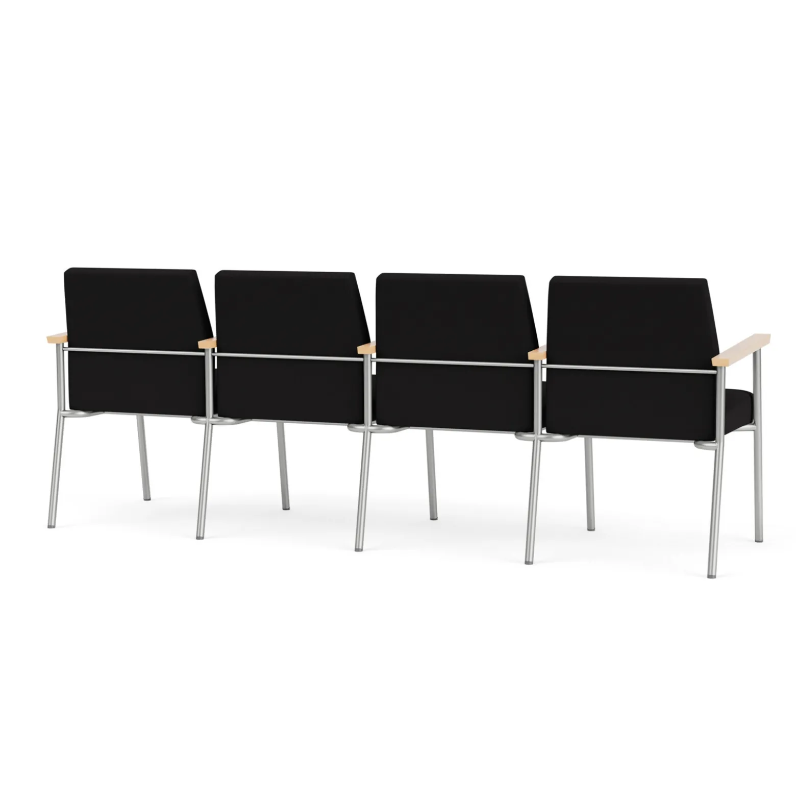 Uptown Four-Seater with Center Arms in Standard Fabric