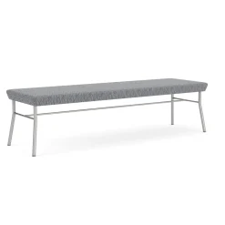 Uptown Three-Seat Bench in Premium Upholstery