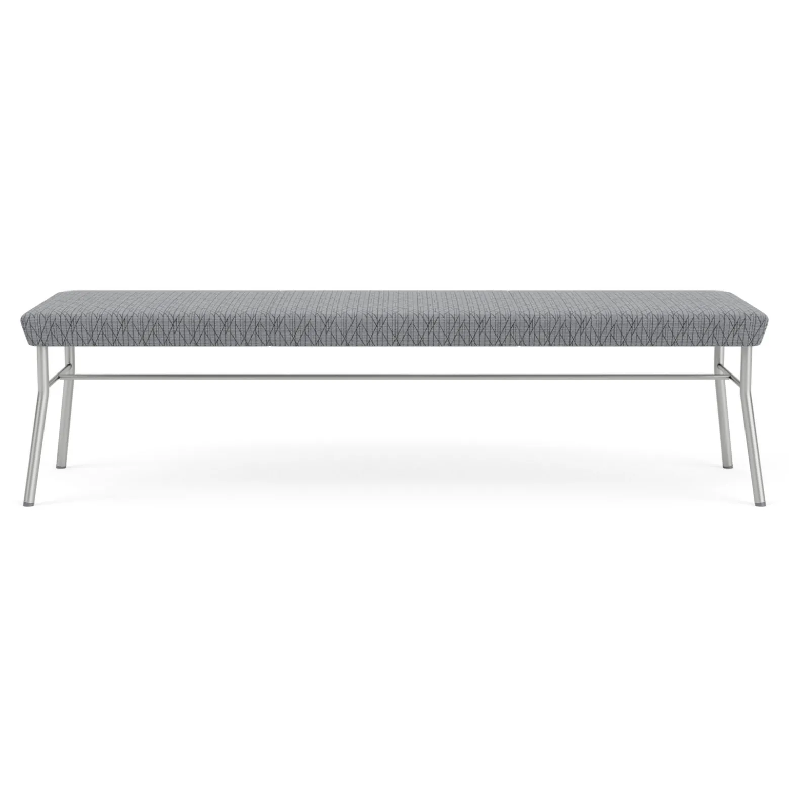 Uptown Three-Seat Bench in Premium Upholstery