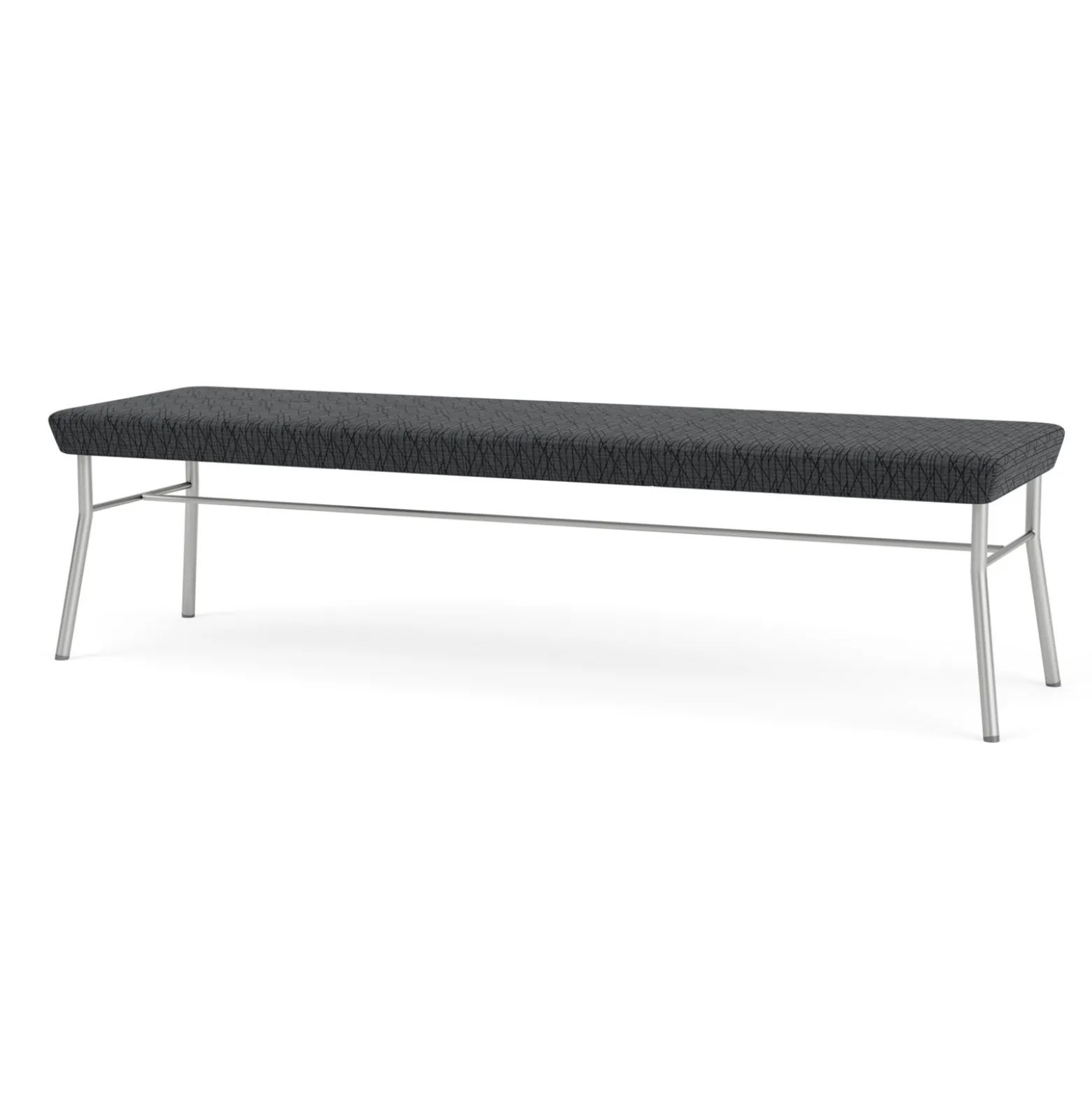 Uptown Three-Seat Bench in Premium Upholstery