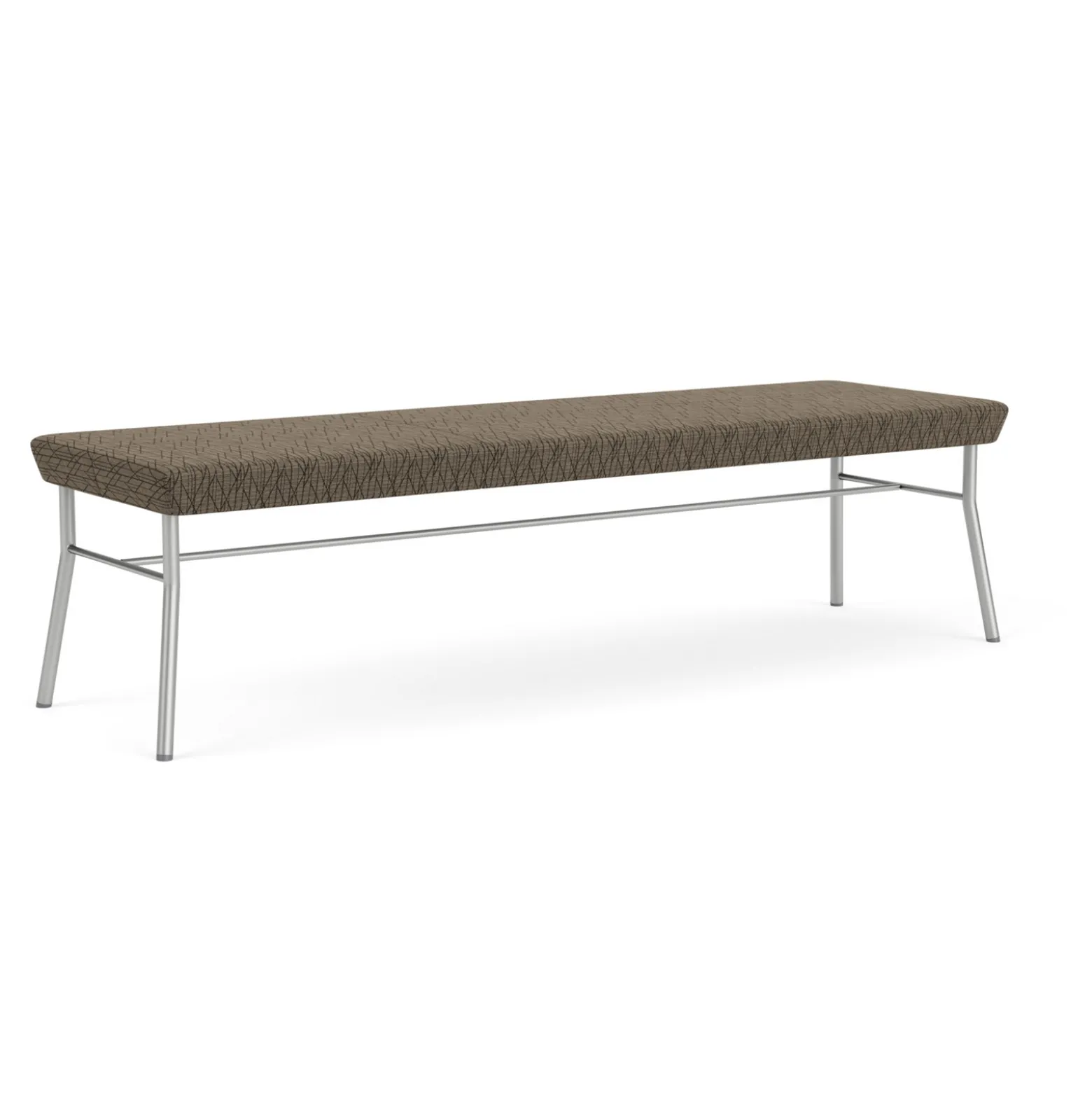 Uptown Three-Seat Bench in Premium Upholstery