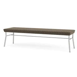 Uptown Three-Seat Bench in Premium Upholstery