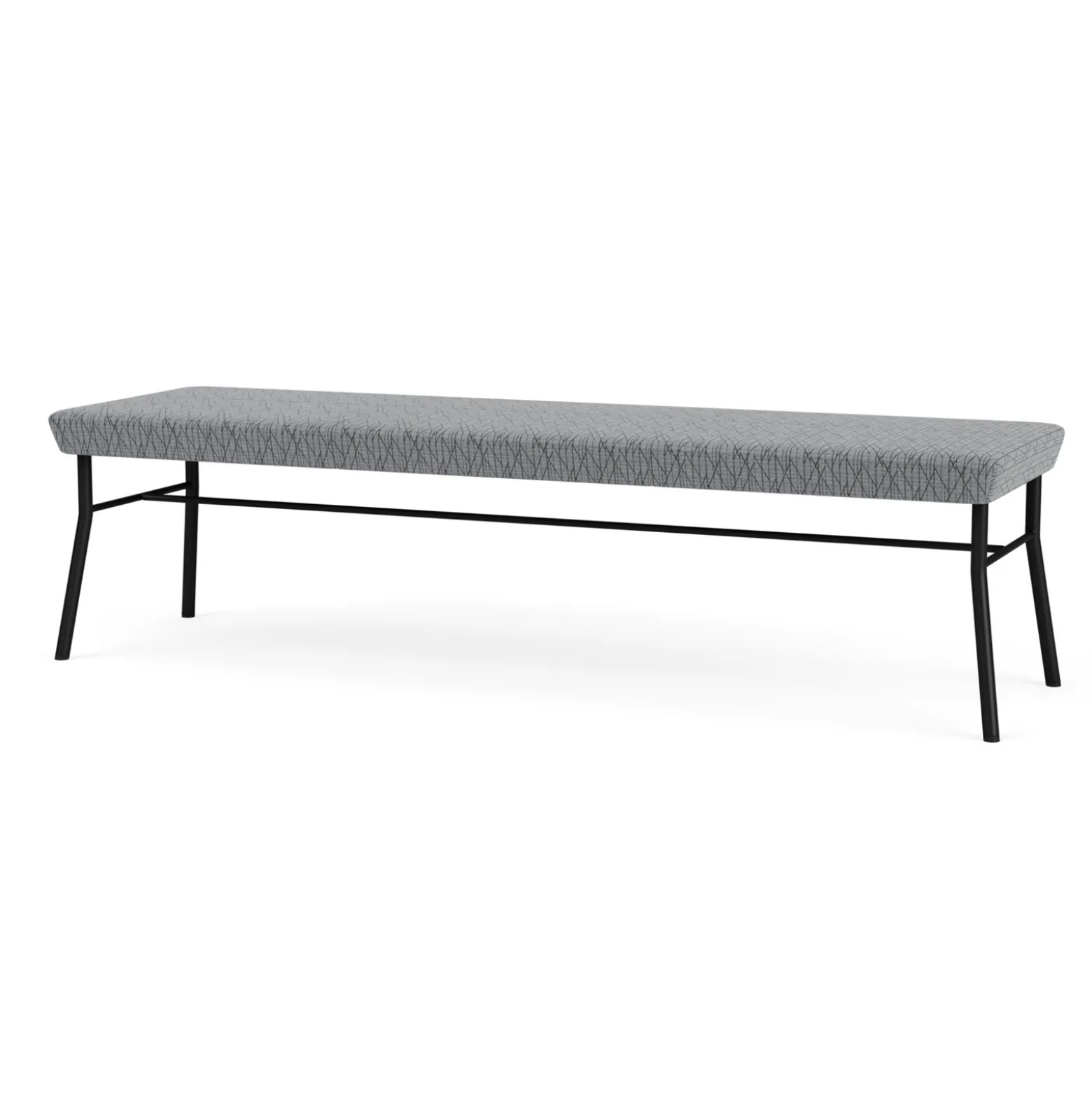 Uptown Three-Seat Bench in Premium Upholstery