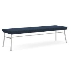 Uptown Three-Seat Bench in Premium Upholstery