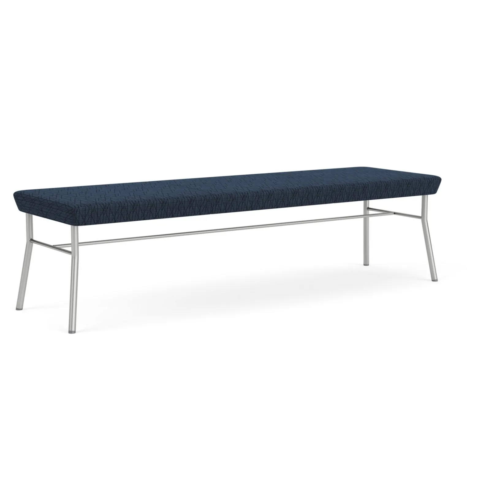 Uptown Three-Seat Bench in Premium Upholstery