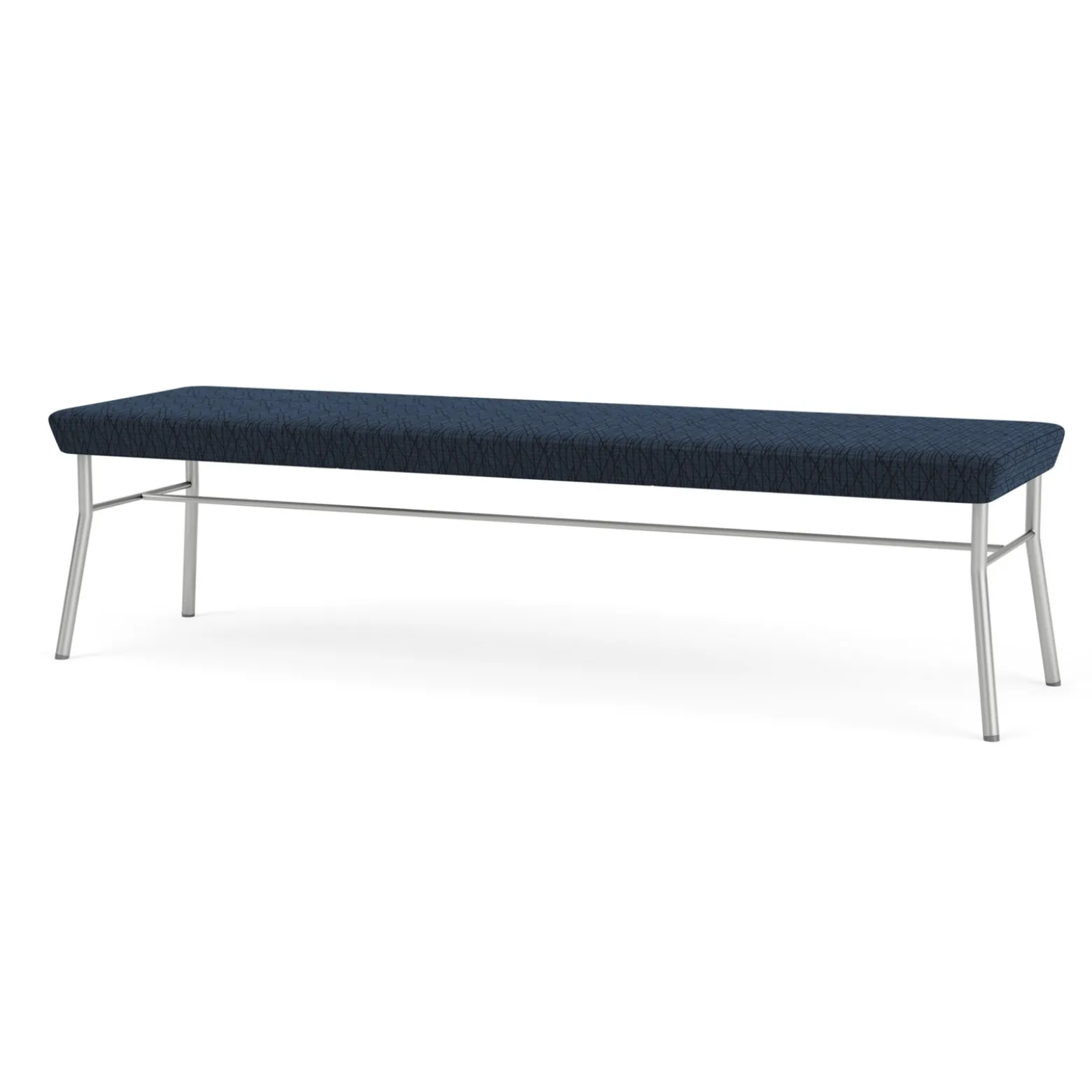 Uptown Three-Seat Bench in Premium Upholstery