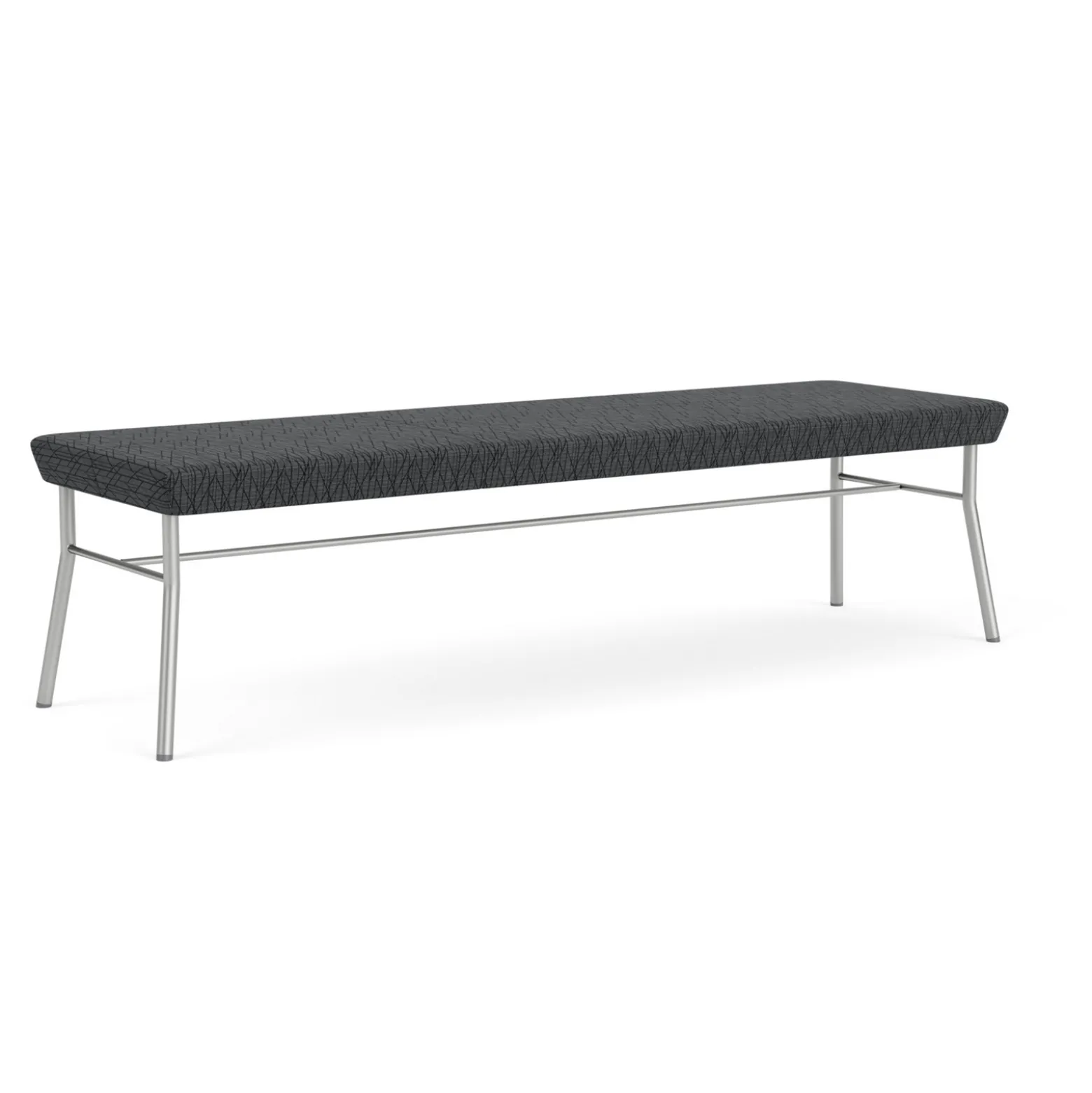 Uptown Three-Seat Bench in Premium Upholstery