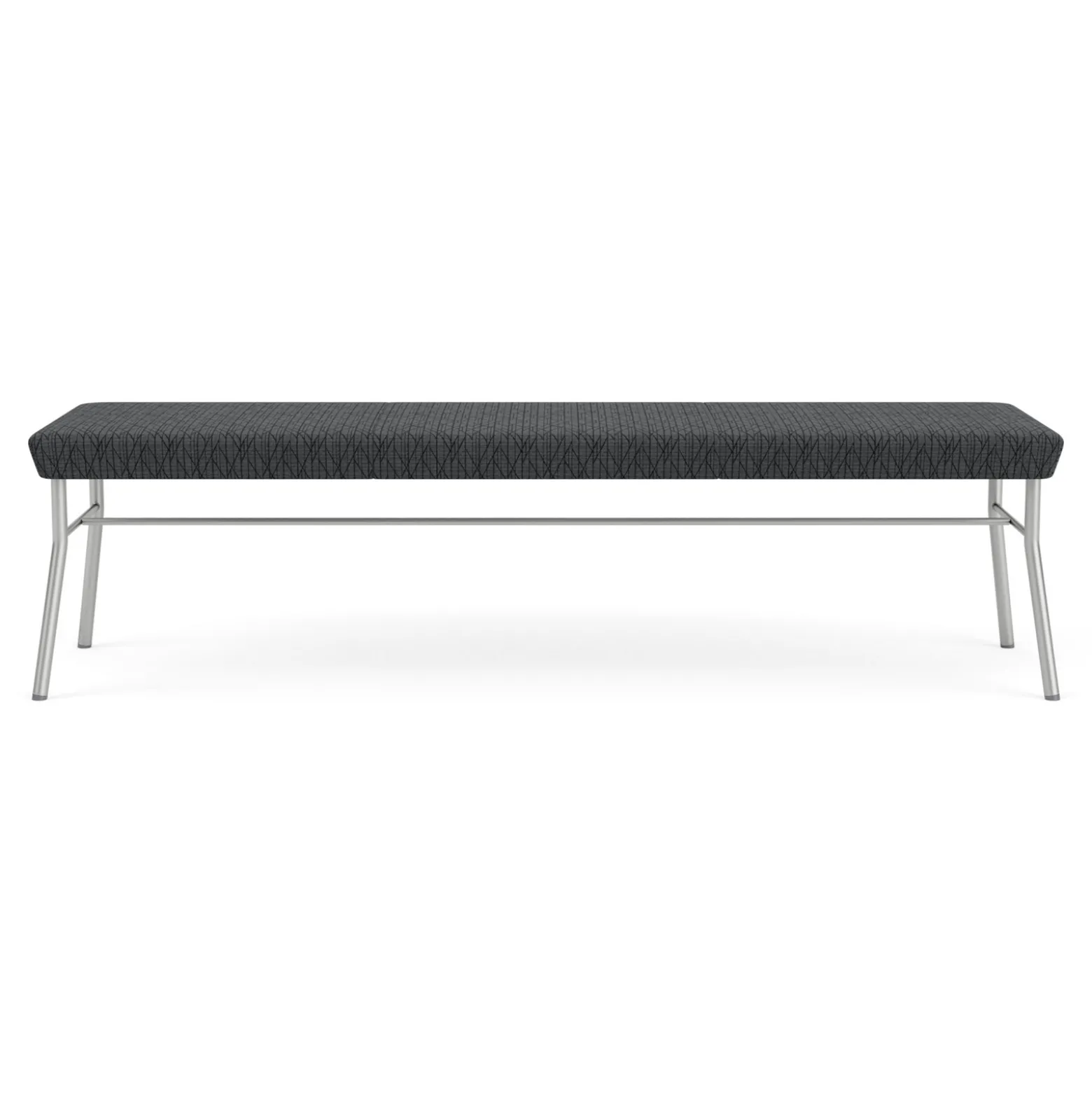 Uptown Three-Seat Bench in Premium Upholstery