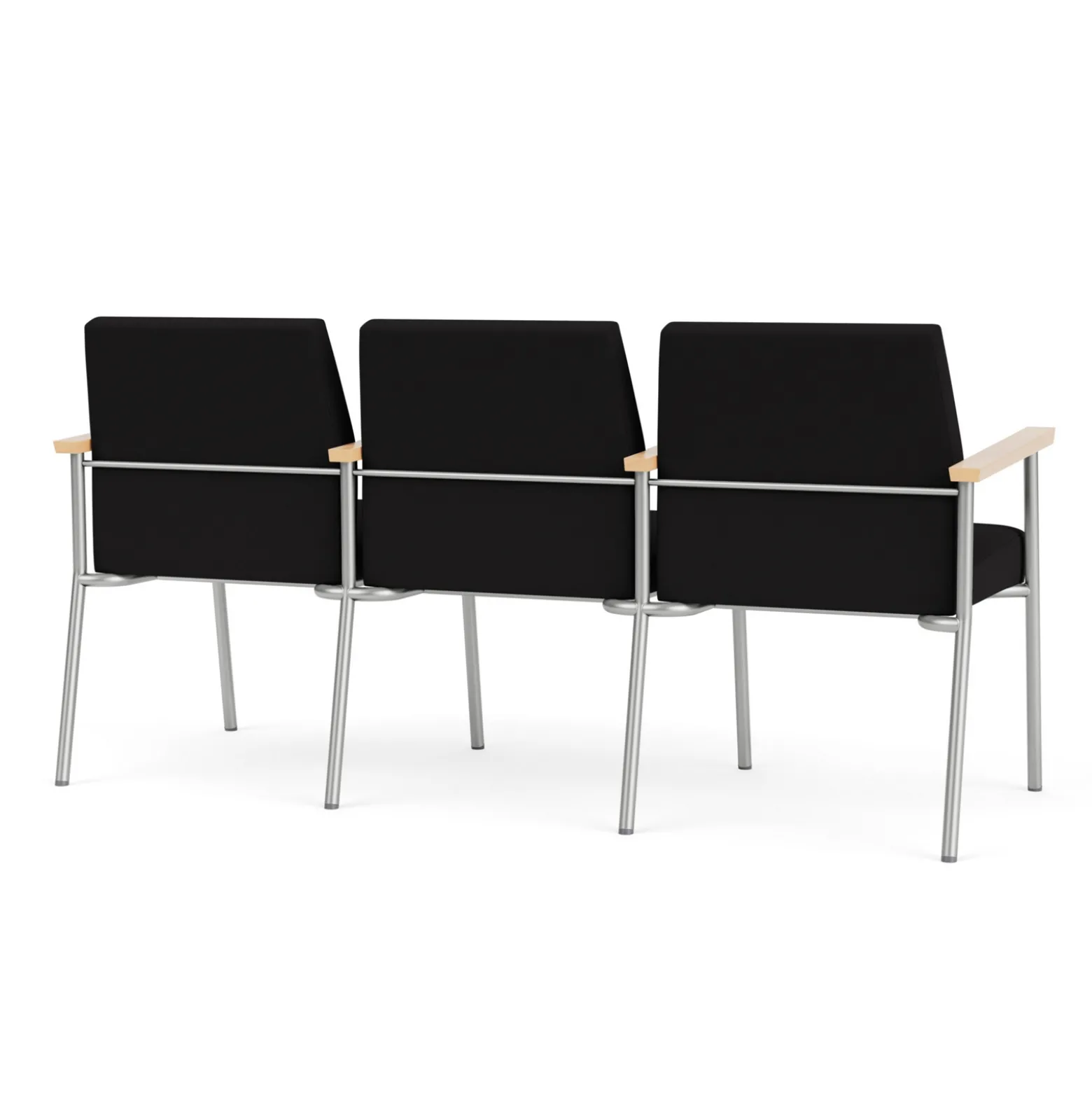 Uptown Three-Seater with Center Arms in Standard Fabric