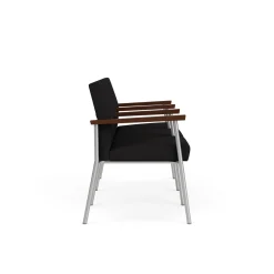 Uptown Three-Seater with Center Arms in Standard Fabric