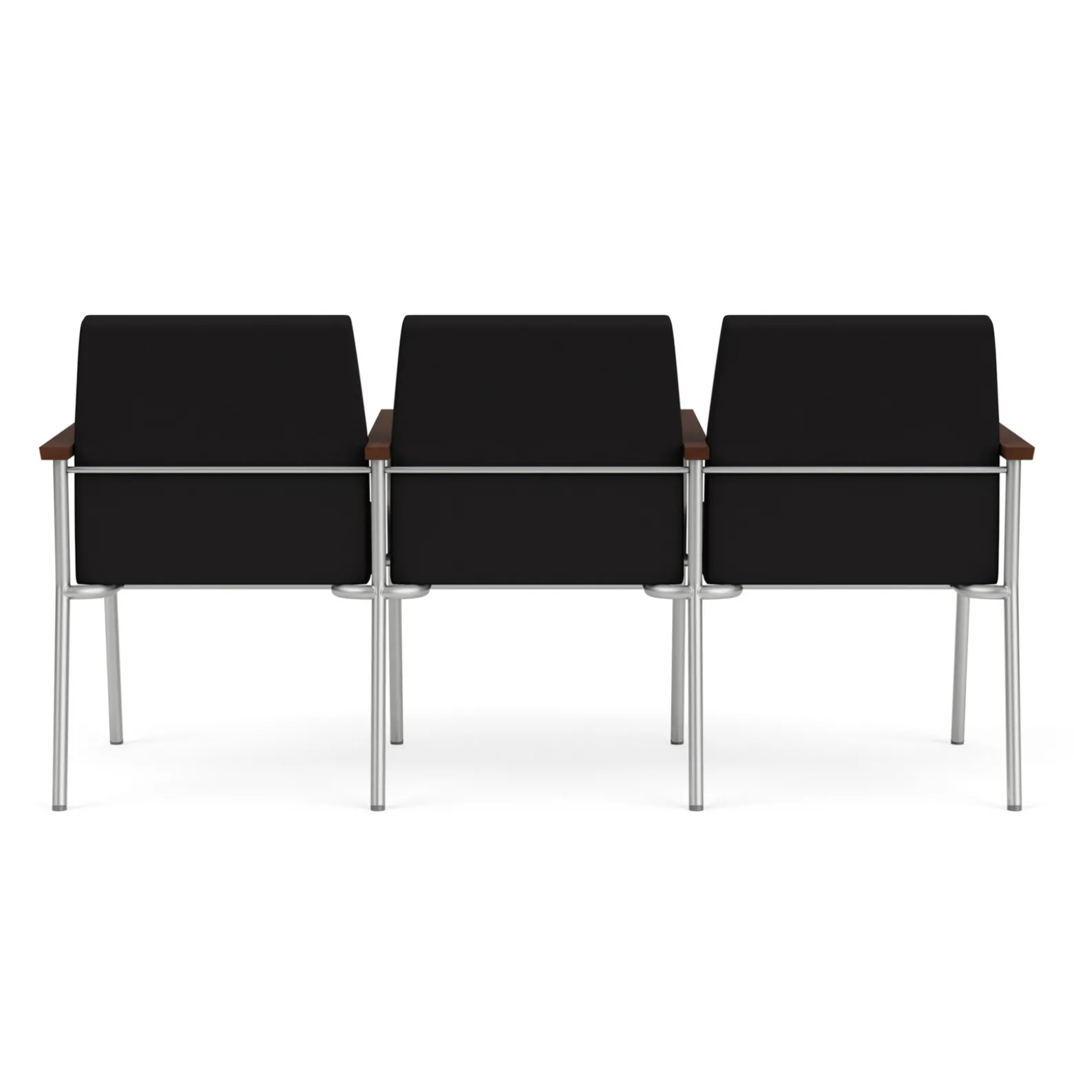 Uptown Three-Seater with Center Arms in Standard Fabric