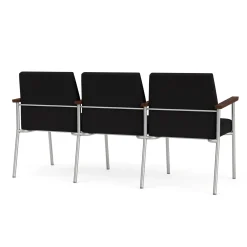 Uptown Three-Seater with Center Arms in Standard Fabric