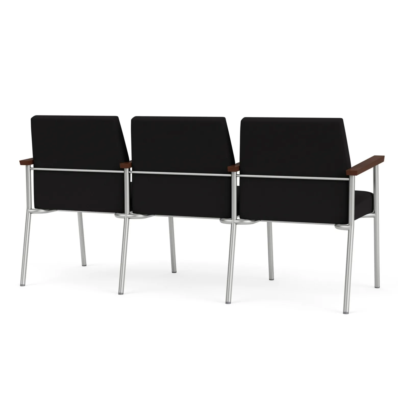 Uptown Three-Seater with Center Arms in Standard Fabric