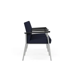 Uptown Three-Seater with Center Arms in Standard Fabric