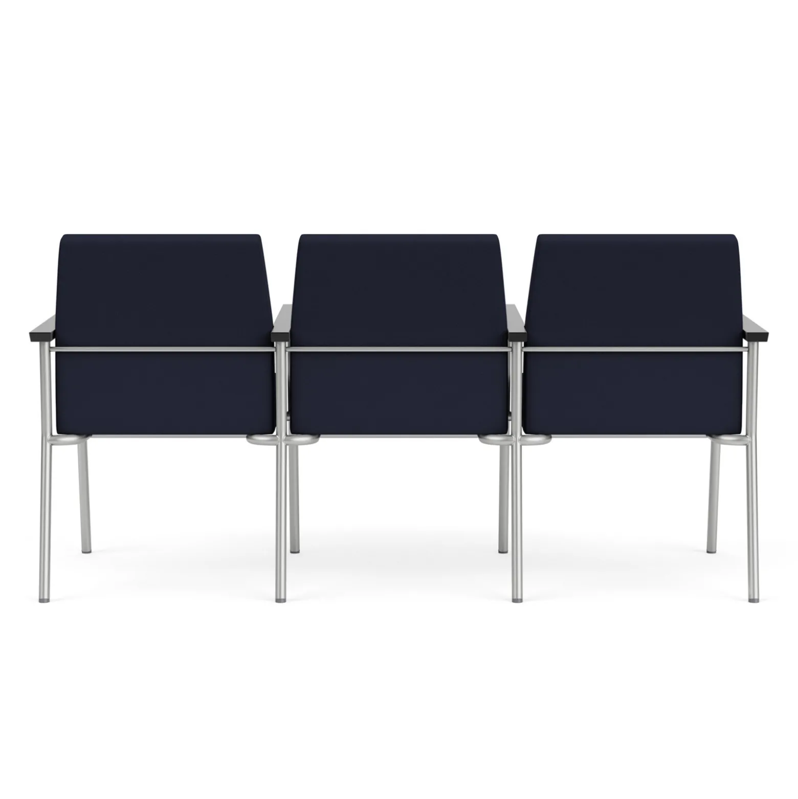 Uptown Three-Seater with Center Arms in Standard Fabric