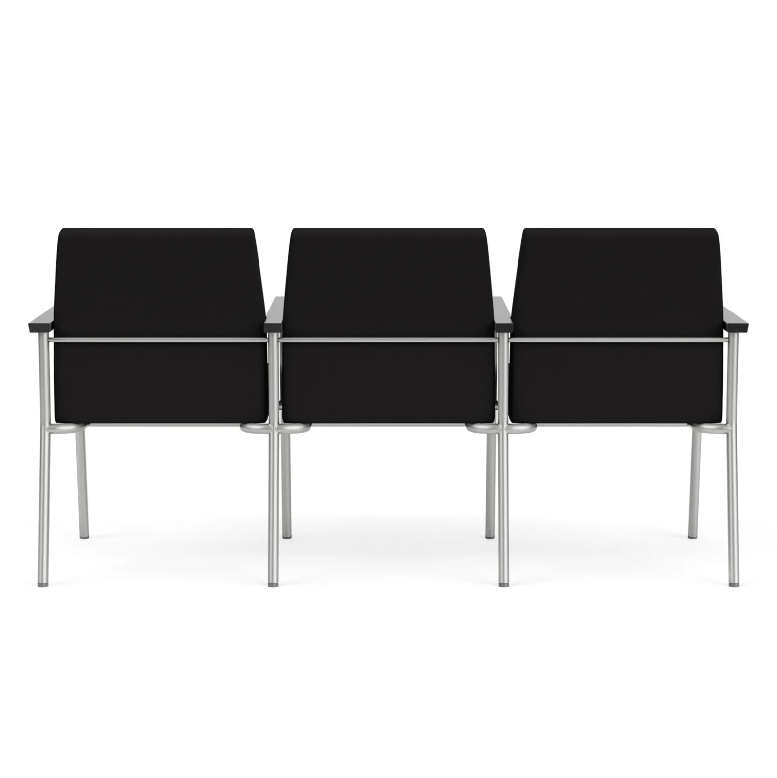 Uptown Three-Seater with Center Arms in Standard Fabric