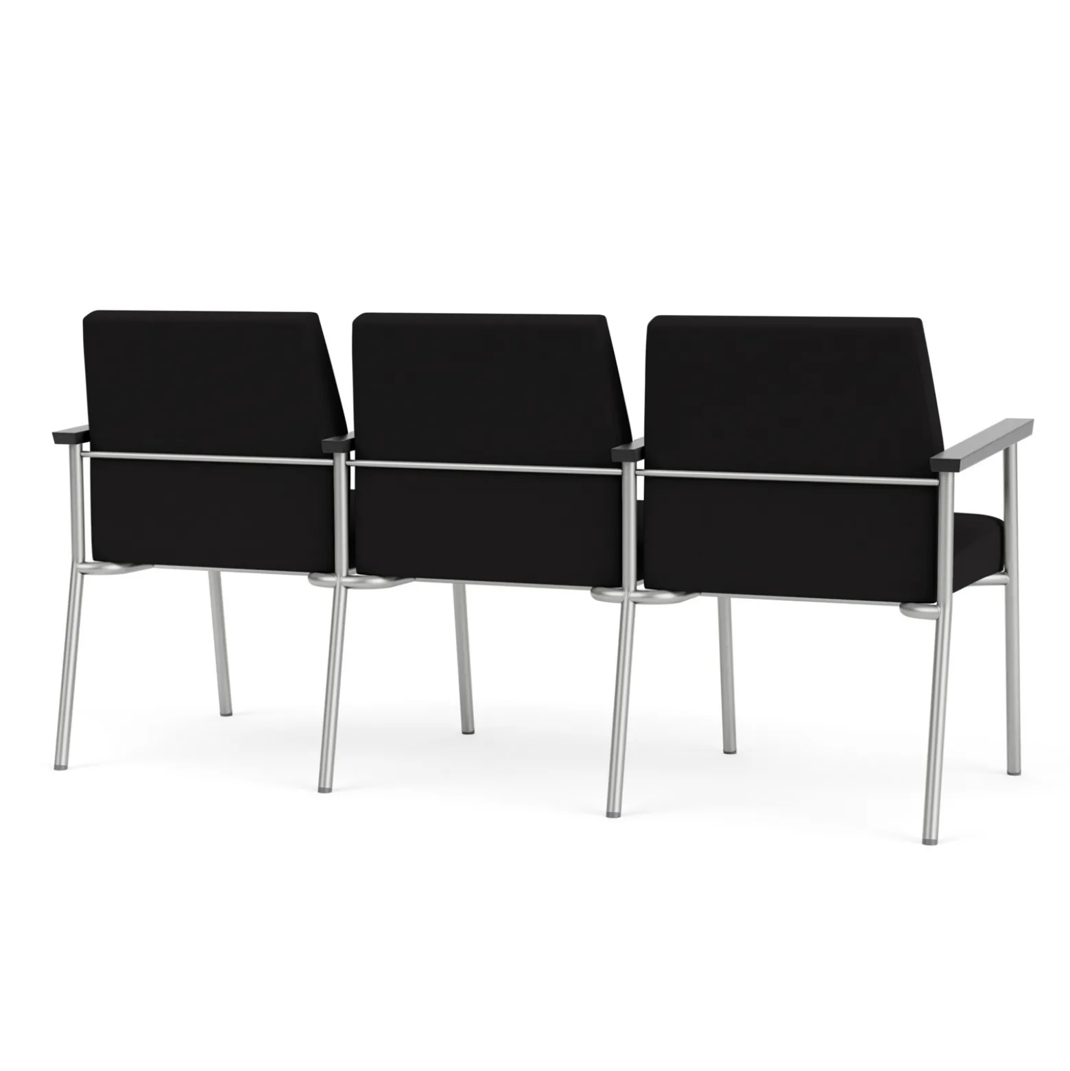 Uptown Three-Seater with Center Arms in Standard Fabric