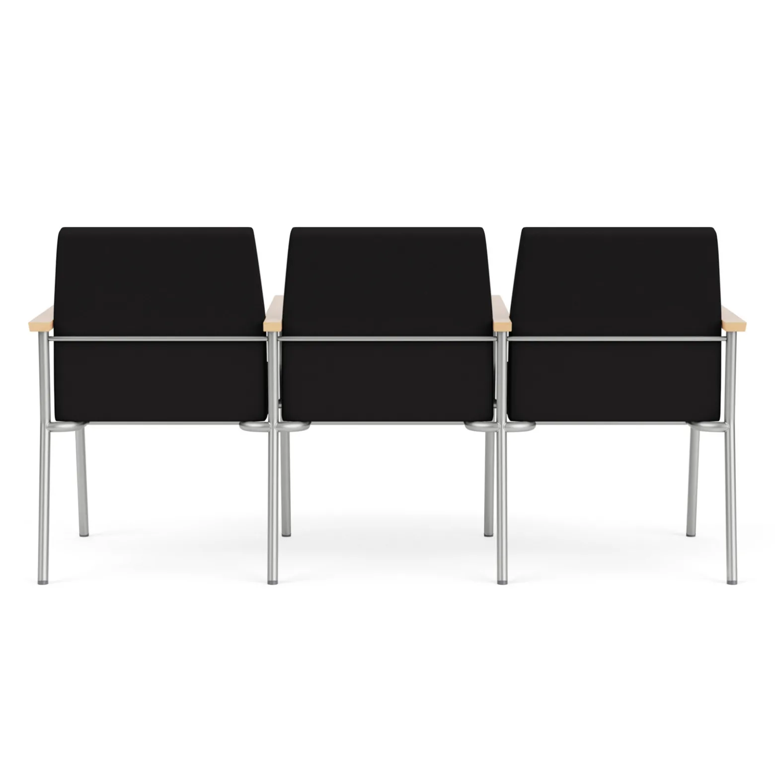 Uptown Three-Seater with Center Arms in Standard Fabric