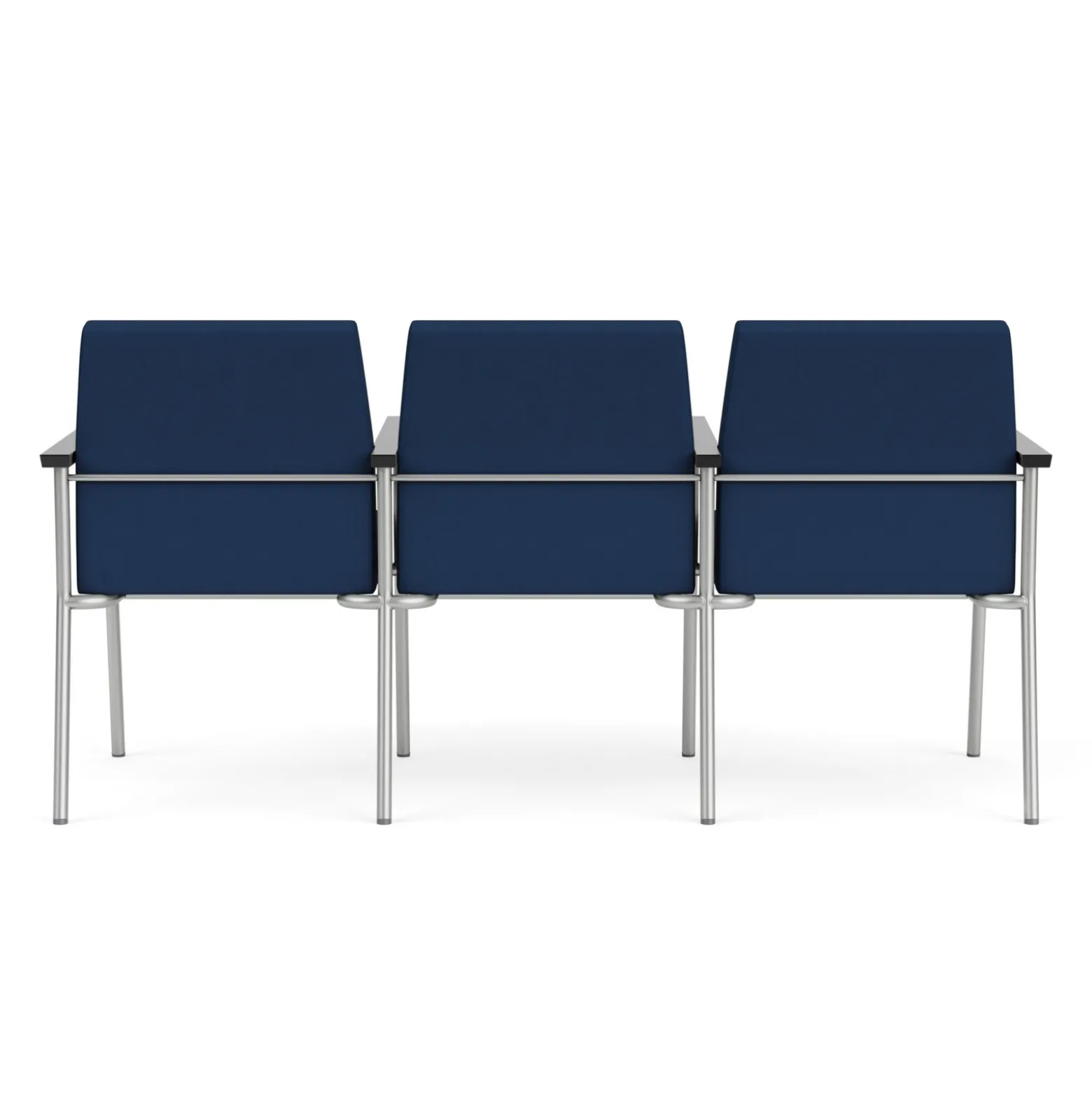 Uptown Three-Seater with Center Arms in Premium Upholstery