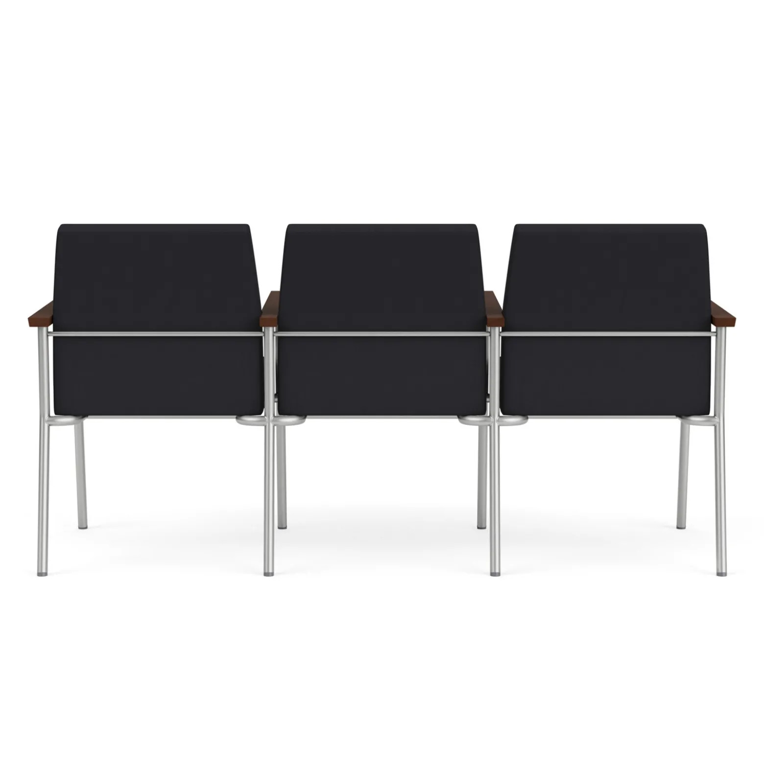 Uptown Three-Seater with Center Arms in Premium Upholstery
