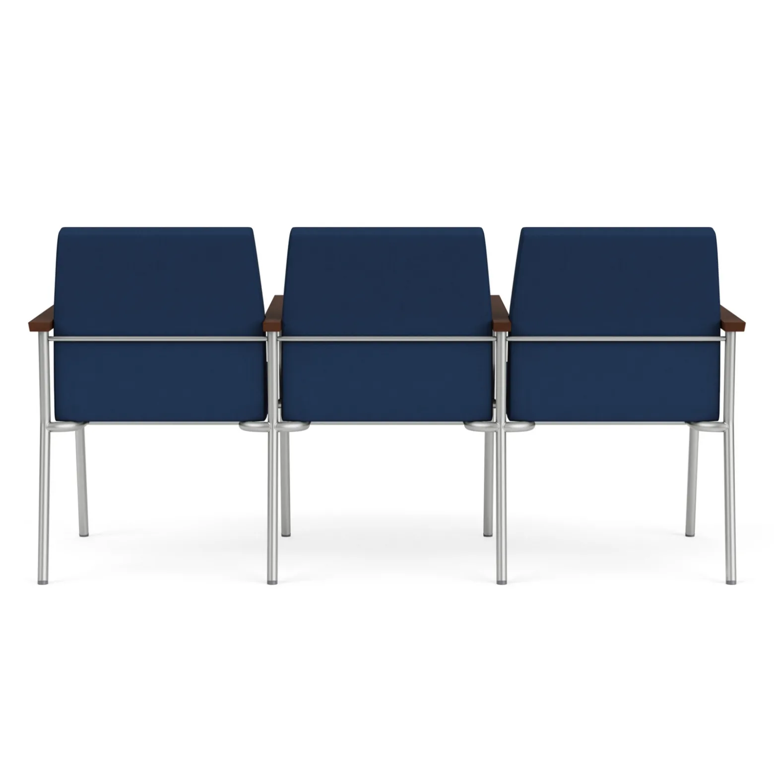 Uptown Three-Seater with Center Arms in Premium Upholstery
