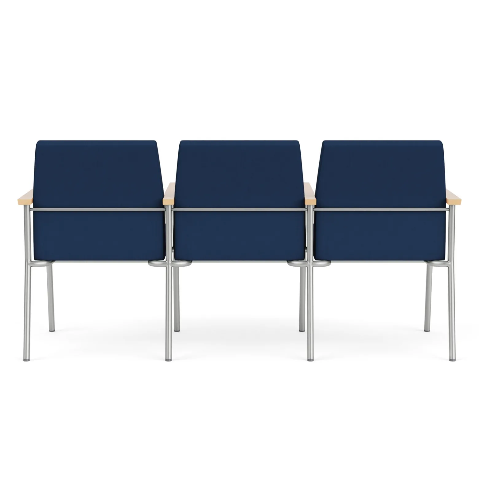 Uptown Three-Seater with Center Arms in Premium Upholstery
