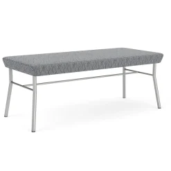 Uptown Two-Seat Bench in Premium Upholstery