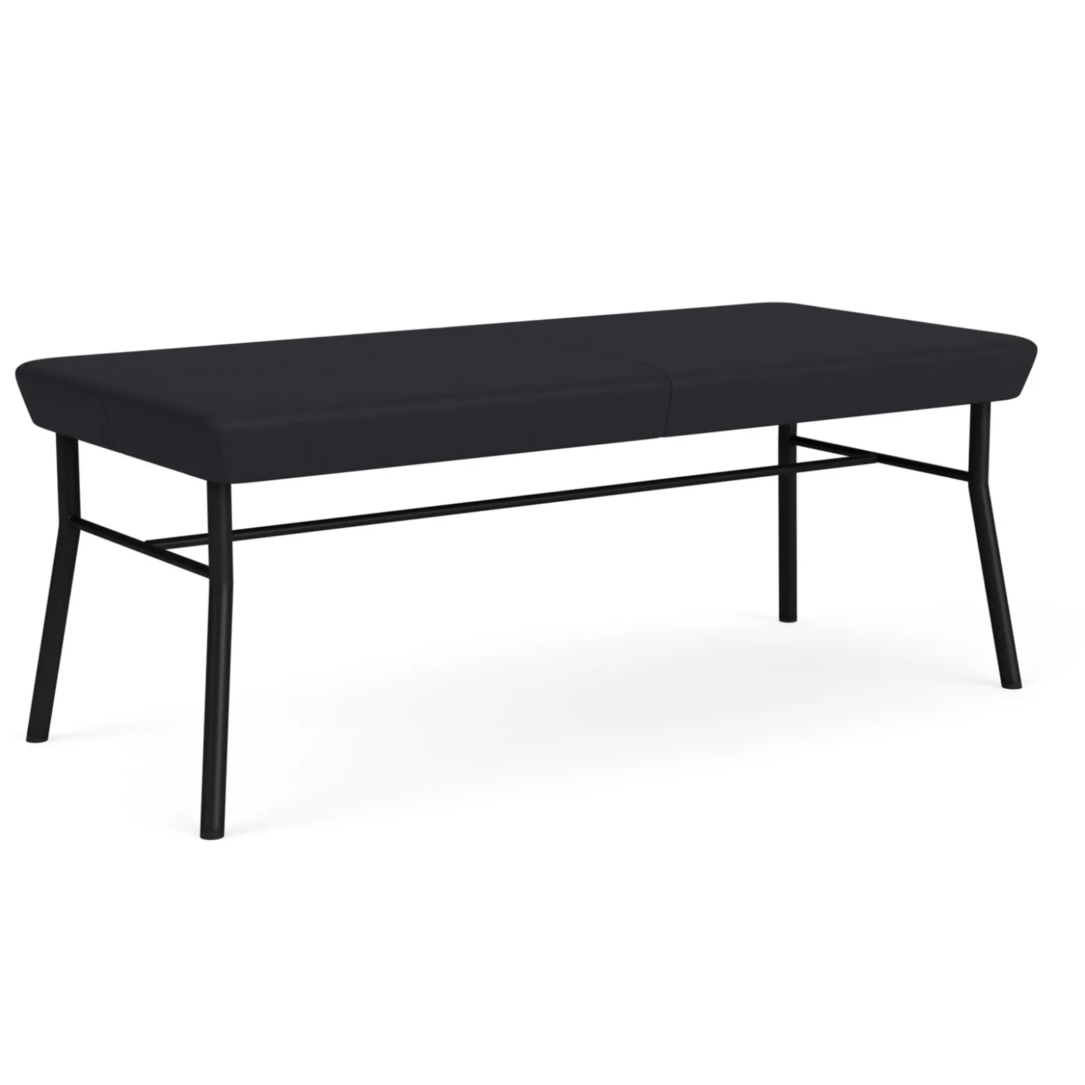 Uptown Two-Seat Bench in Premium Upholstery