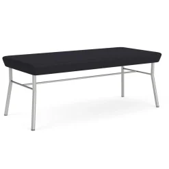 Uptown Two-Seat Bench in Premium Upholstery