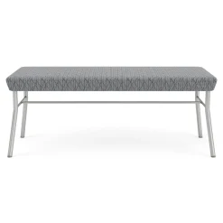 Uptown Two-Seat Bench in Premium Upholstery