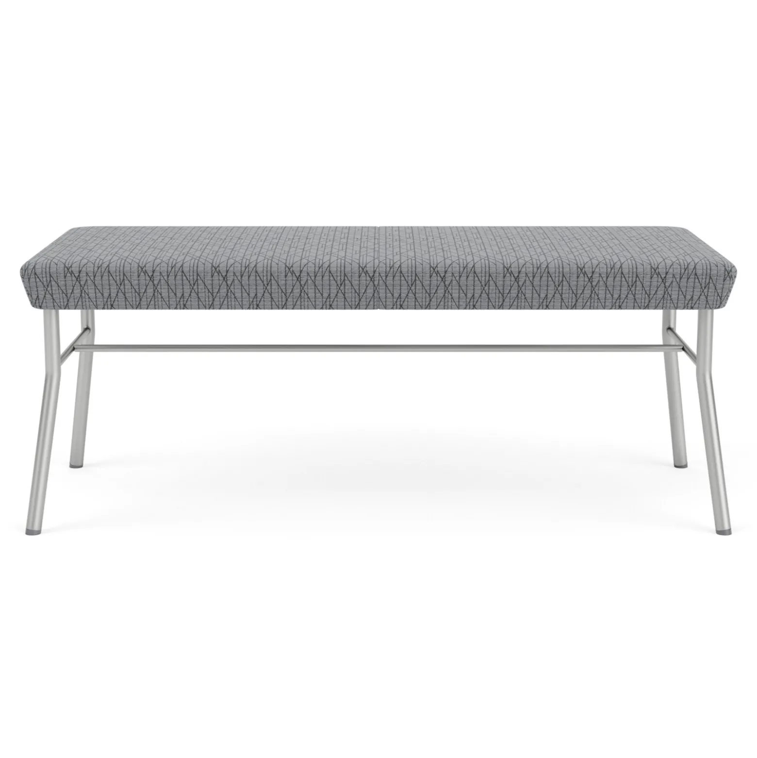 Uptown Two-Seat Bench in Premium Upholstery