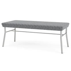 Uptown Two-Seat Bench in Premium Upholstery