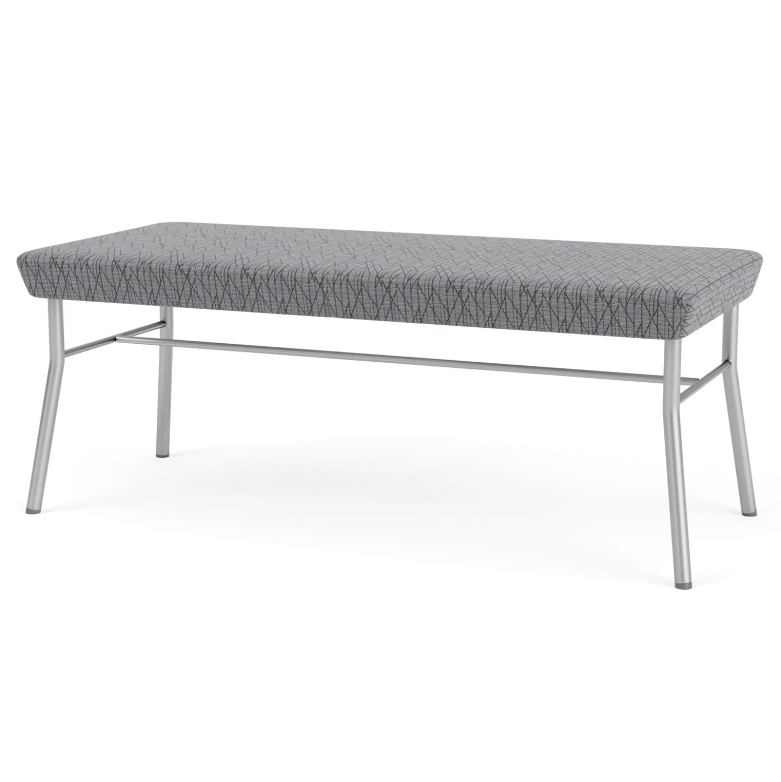 Uptown Two-Seat Bench in Premium Upholstery