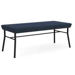 Uptown Two-Seat Bench in Premium Upholstery